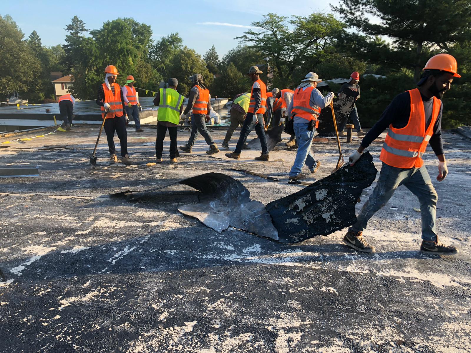 commercial roof replacement