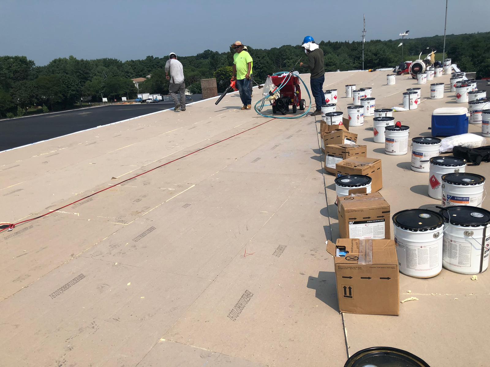 commercial roof replacement